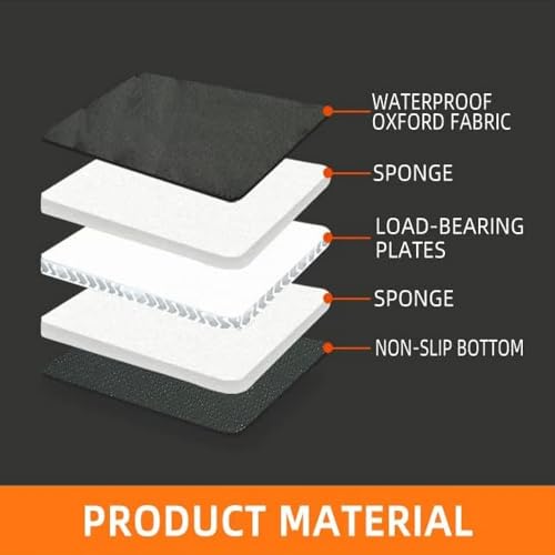 Back Seat Extender,Dog Car Seat Cover with Hard Bottom Holds 330lbs, Camping Air Mattress, Hammock Travel Bed,Non Inflatable Car Bed Mattress for Car SUV Truck, Black Back Seat Extender,Dog Car Seat Cover with Hard Bottom Holds 330lbs, Camping Air Mattress, Hammock Travel Bed,Non Inflatable Car Bed Mattress for Car SUV Truck, Black