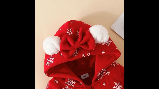 Costume Noël Bébé Diable/Lutin - Body Manches Longues 1-24 Mois | Pyjama Fête Cadeau Naissance