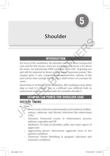 Image of Practical Orthopedic Examination Made Easy, 4 /E for MS and DNB Orthopedics Postgraduates | Clinical Case Examination Guide in Viva-Voce ... | Long Cases, Short Cases and OSCE /Spots: 1