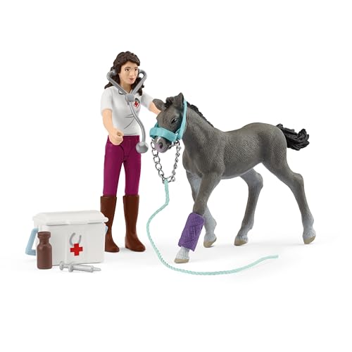 Schleich Horse Club - Juego de bolsillo de 12 piezas para niñas y niños a partir de 4 años