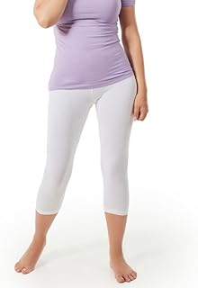 بنطلون لجينجز برمودا من القطن و5% ليكرا للنساء من وايت جولد