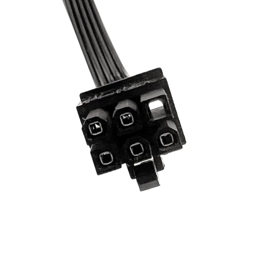 Cable de alimentación GinTai para EVGA 1000 GQ 80+ Gold 1000W PSU miniatura 6