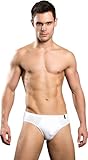 Skiny Herren Skiny Brasil voor heren, set van 2 stuks, katoen Slip, Weiß, M EU