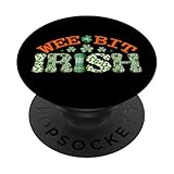 Photo Gallery wee bit irish shamrock celebration fun popsockets popgrip adesivo Photo Gallery wee bit irish shamrock celebration fun popsockets popgrip adesivo