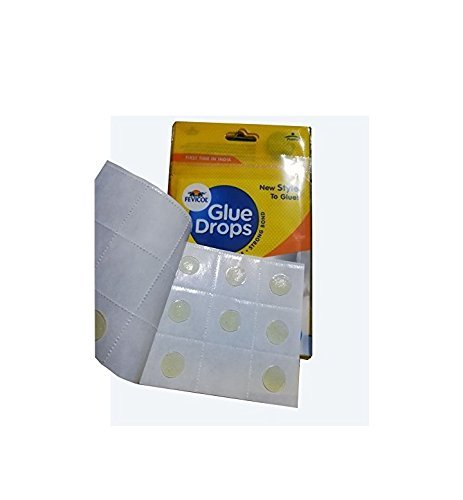 Image of pidilite WERYUY Fevicol Glue Drops 20Units X 24 Drops (Pack Of 480 Drops / Dots)