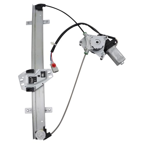 Image of TRQ Front Right Power Window Regulator & Motor Assembly Passenger Side Compatible with 2001-2005 Honda Civic HO1351108