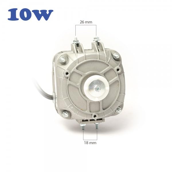 Bilake Pack 6 unidades motor multianclaje para ventilador frigorífico 10W