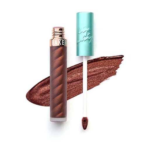Beauty Bakerie Lip Whip Liquid Metallic Lipstick, Long Lasting Lip Color, Smudge Proof Makeup, Cinnamon Roll, 3.5 Ml #TOP12