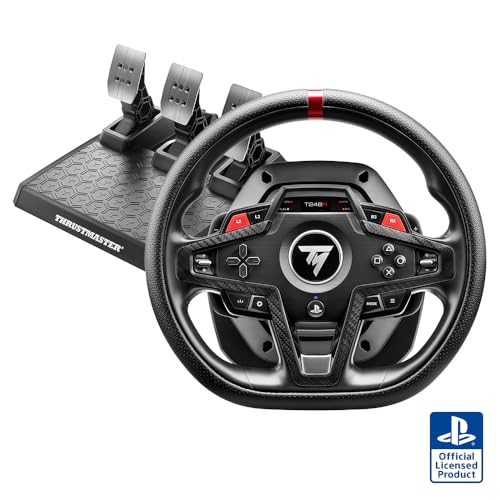 国内正規品 Thrustmaster T248R、3.1 N⋅m のフォースフィードバックのレーシングホイールとペダルセット、PS5、PS4、および PC 向け