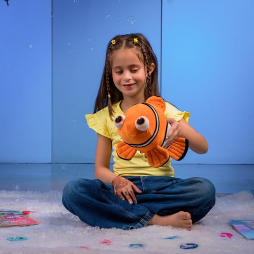 Image of Mirada Pixar Officially Licensed Nemo Soft Toy - 32cm | Cute Orange Plush from Finding Nemo | Adorable & Huggable Stuffed Character for Kids, Girls & Boys | Perfect Collectible & Gift