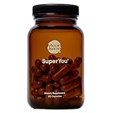Moon Juice SuperYou Ashwagandha Supplements with Rhodiola, Shatavari & Amla - Cortisol Reducer for Energy, Mood, Focus and Stress Support, Vegan, Non-GMO & 100% Traceable, 60 Capsules, 30 Servings