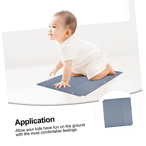 STOBAZA 1Pc Kruipen Mat Peuter Tapijt Tapijten Voor Kinderen Vloeren Mat Kids Vloer Kussen Baby Speelmatten Voor Vloer Grijs Tapijt Dikker Vloerkleed Baby Speelkleed Woonkamer Tapijt - Afbeelding 7