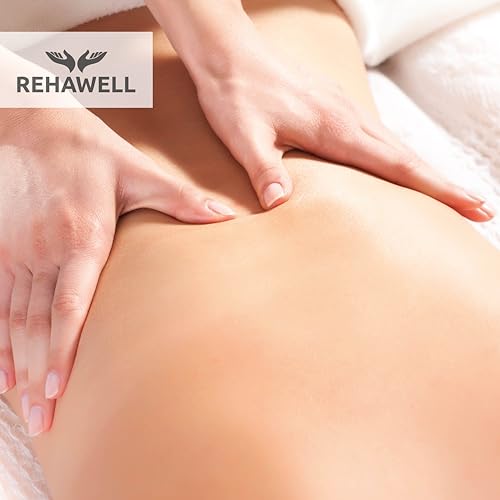 REHAWELL Massagelotion Klassisch 1 L – professionelle Massagelotion mit Avocadoöl & Vitamin E, vegan, ohne Parabene & Farbstoffe, Made in Germany – für Massageanwendungen