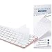 Produktbild Tastaturabdeckung für neue M4 iMac Magic Keyboard (Modell A3118/A2449, Touch-ID-Version, ohne Zifferntaste)  ultradünn, schützende und transparente Tastaturabdeckung