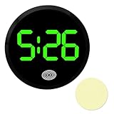 【Adesivo incluso】Questo orologio può essere attaccato all'orologio digitale elettronico della tua auto o veicolo per visualizzare l'ora. Viene fornito con un adesivo per fissarlo al cruscotto. Può essere facilmente installato in auto e in ufficio