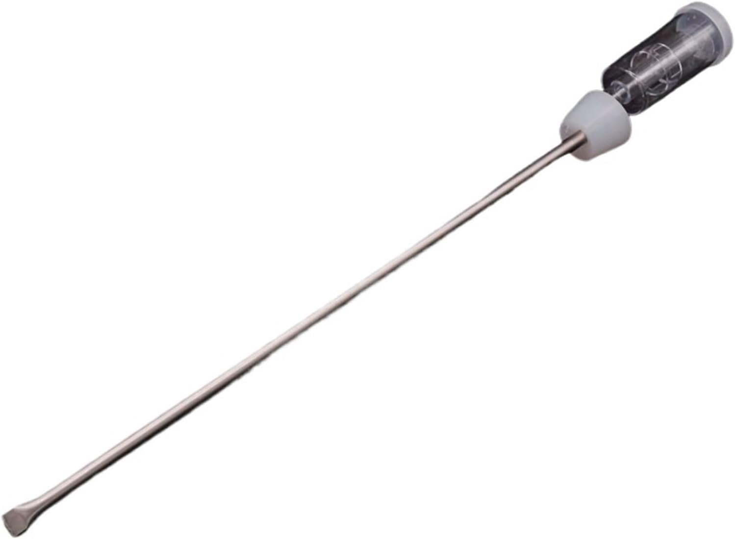 Carboy Stopper Thermowell with Airlock for Homebrewing - 15 Inch Silicone Stopper for Beer & Wine Fermentation Temperature Control(A1)