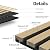 AKK-Star Acoustic Wood Slat Wall Panels, 4-Pack – 23.6 x 23.6 x 0.7 Inches, Sound Absorbing Wood Wall Panels for Stylish Interiors – Covers 15.5 Sq. Ft. (13# Classic Oak)