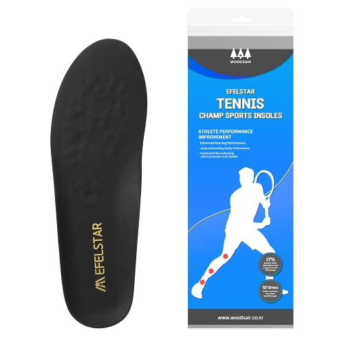WOODSAIR Champ Tennis Insoles - Shock Absorption