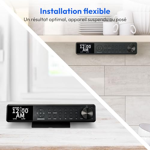 Radio de Cuisine MEDION DAB+ 2x3W RMS - vue 6