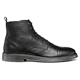 Respirant Geox U HENREYS Bottines pour homme, noir, taille 43,5 UE, Noir, 43.5 EU