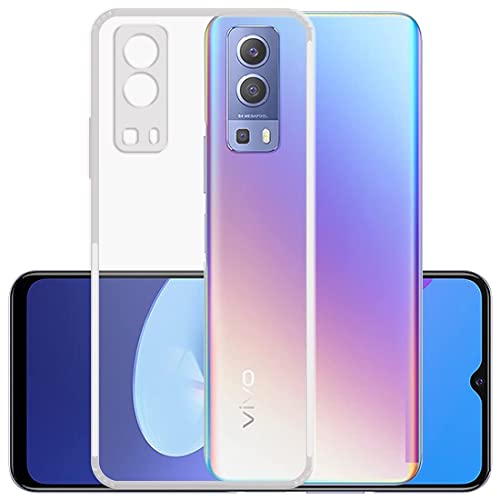 Image of COVERBLACK Rubber Back Cover for Vivo Vivo iQOO Z3 - V2073A - Transparent