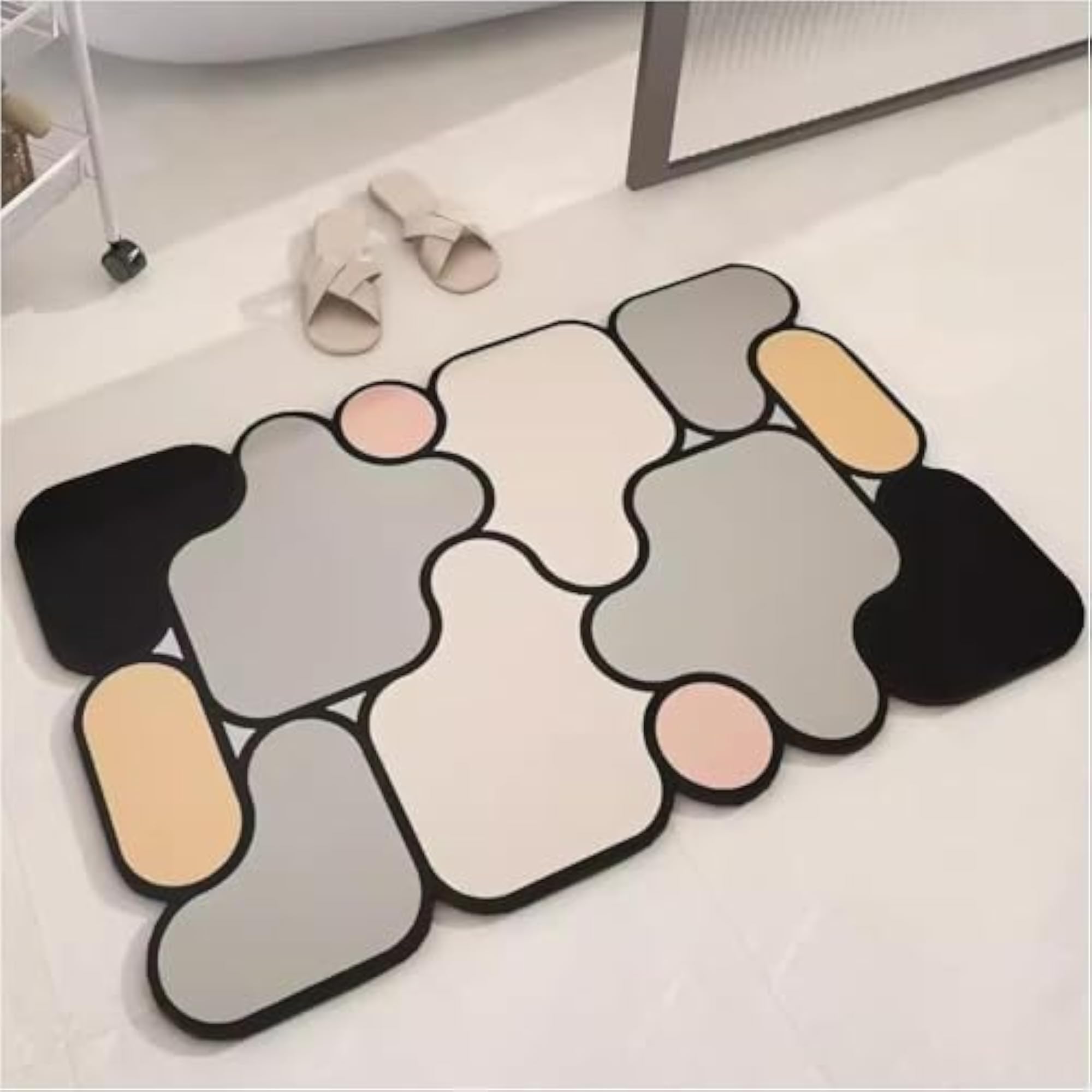 Super Absorbent 3D Puzzle Bath Mat