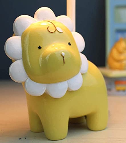 Lampe de bureau lion contre la peur du noir - Luminaire enfant créatif 33cm