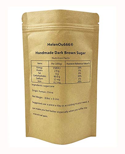 yunnan specialty handmade dark brown sugar for relieving the pain during menstrualperiod 88oz