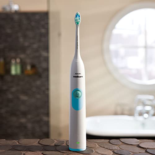 Philips Sonicare Serie 2 HX6231/01 - Cepillo de dientes electrico, 1 cabezal, cargador, Color Blanco