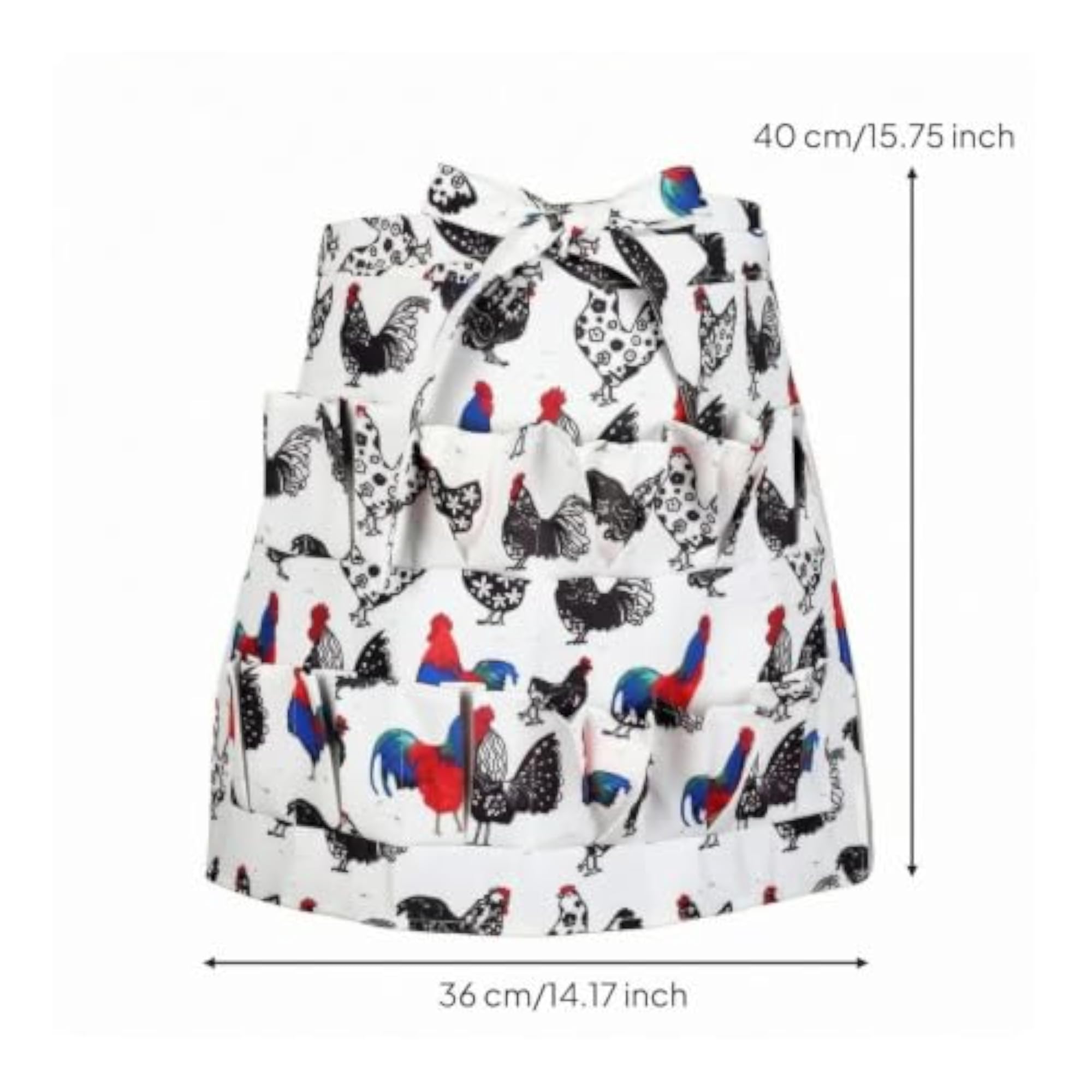 Egg Collecting Apron Multiple Pockets