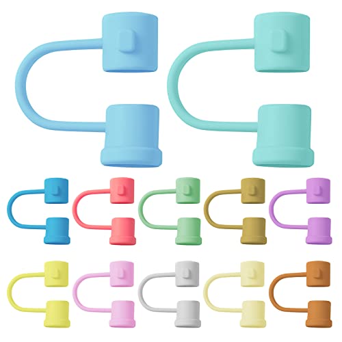 Cubiertas de silicón para pitillos 48 pzas colores surtidos miniatura 1