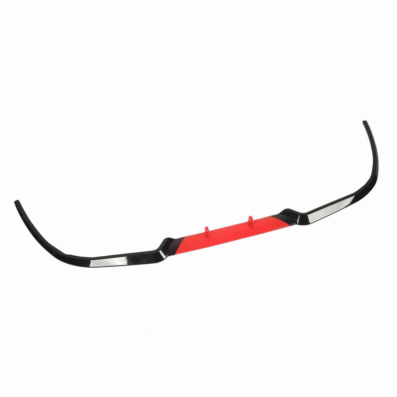 Przedni Separator Zderzaka, ABS Spoiler Przedni 114 Cm, 3 Części,
