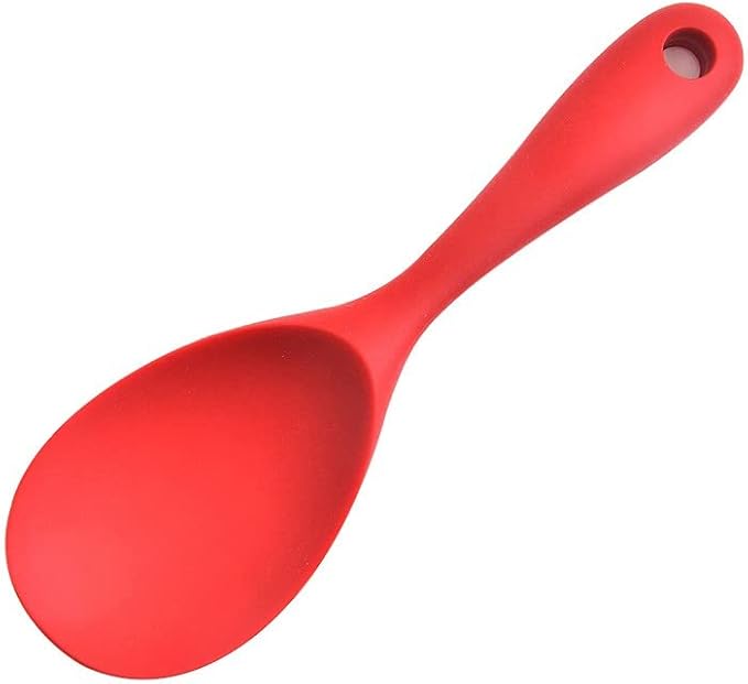 Cuillère à riz en silicone 1 pièce, cuillère à riz en silicone