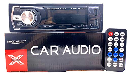 Image of Rock Music Car Stereo Audio Player with Doube USB,FM and Bluetooth RM-CBP983