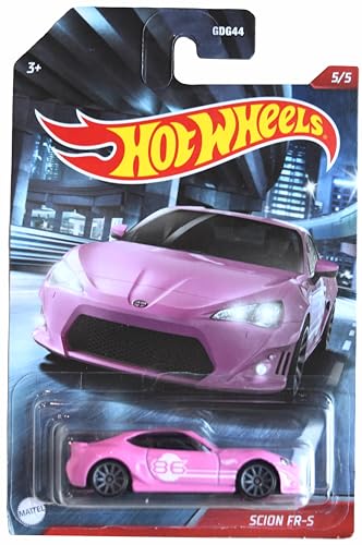 Hot Wheels Scion FR-S rosa 1:64 escala miniatura 1