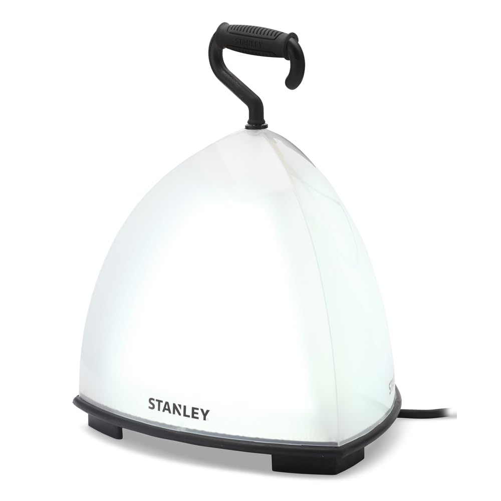LITECRAFT Stanley Floodlight 120 Watt Portable 6000K LED Work Area Light - Black