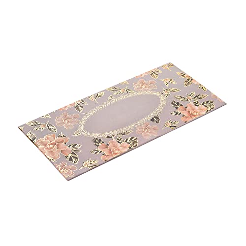 Image of Fonsie cash shagun fancy design envelopes pack of 50 for gifting money on wedding gift, baby shower, shagun, family gatherings(Purple).