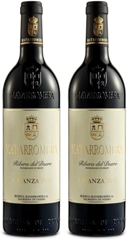 Matarromera Crianza Tempranillo Ribera del Duero, 750ml (Paquete de 2)
