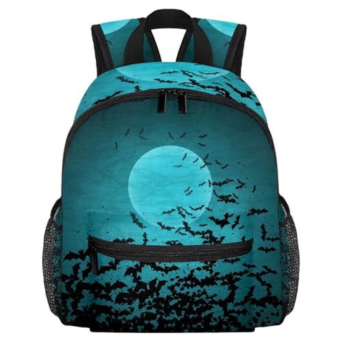 Sac à dos de voyage décontracté motif Halloween lune pour vos sorties