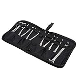 Juego de herramientas de jardinería Bonsai, juego de herramientas de corte de tijeras para plantas de 6 piezas, hecho de acero inoxidable con bolsa de almacenamiento