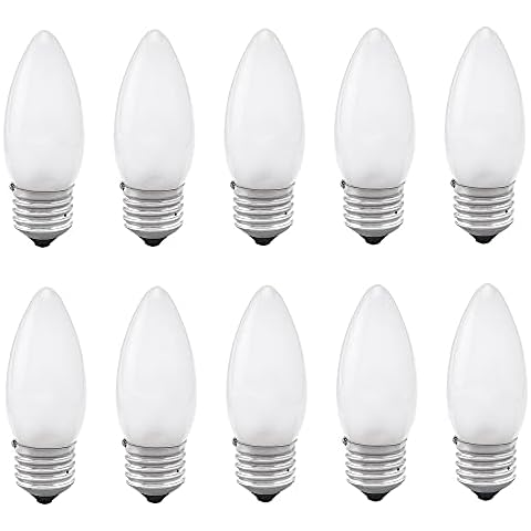 NCC-Licht 10 bombillas de 60 W E27 mate Cover