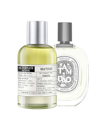 Image of Alternate Scents Matoid Long Lasting 100ml Perfume For Men& Women |Strong& long Lasting with 30% Oil Concentration|Woody Sandalwood Musk | Fragrance From France | Made In India|
