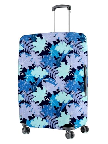 Image of Cortina Luggage Cover Trolley Travel Covers Washable Dust Proof Anti-Scratch Suitcase Protector, Medium-Blue