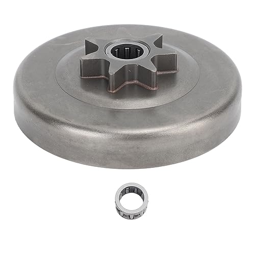 Kit de Piñón y Tambor compatible con Echo CS4100, CS4500, CS4400, CS4200, 7 Dientes, Hierro, para Motosierra