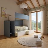 Le produit se monte en 20 minutes avec 1 tournevis (regardez le tutoriel sur Youtube). La marchandise voyage sur une banque. La marchandise est livrée sur une palette à l'intérieur duquel il y a tous les colis en vrac qui entrent facilement en ascenseur. En alternative au filet amovible, vous pouvez choisir entre avoir les tiroirs ou laisser l'espace libre.