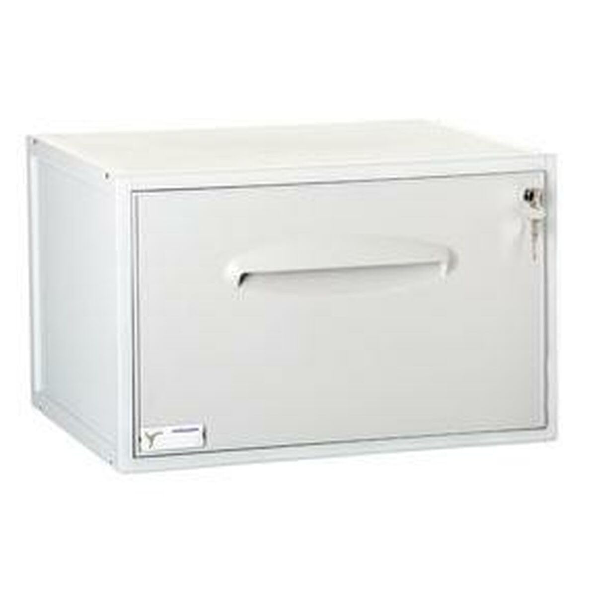 Archivo 2000 - Archivador para carpetas colgantes con cerradura, Cajones de almacenamiento, Fichero cajones, Organizador para despacho, hogar, escuela, oficina. Archisystem GR 356 x 474 x 303 mm.