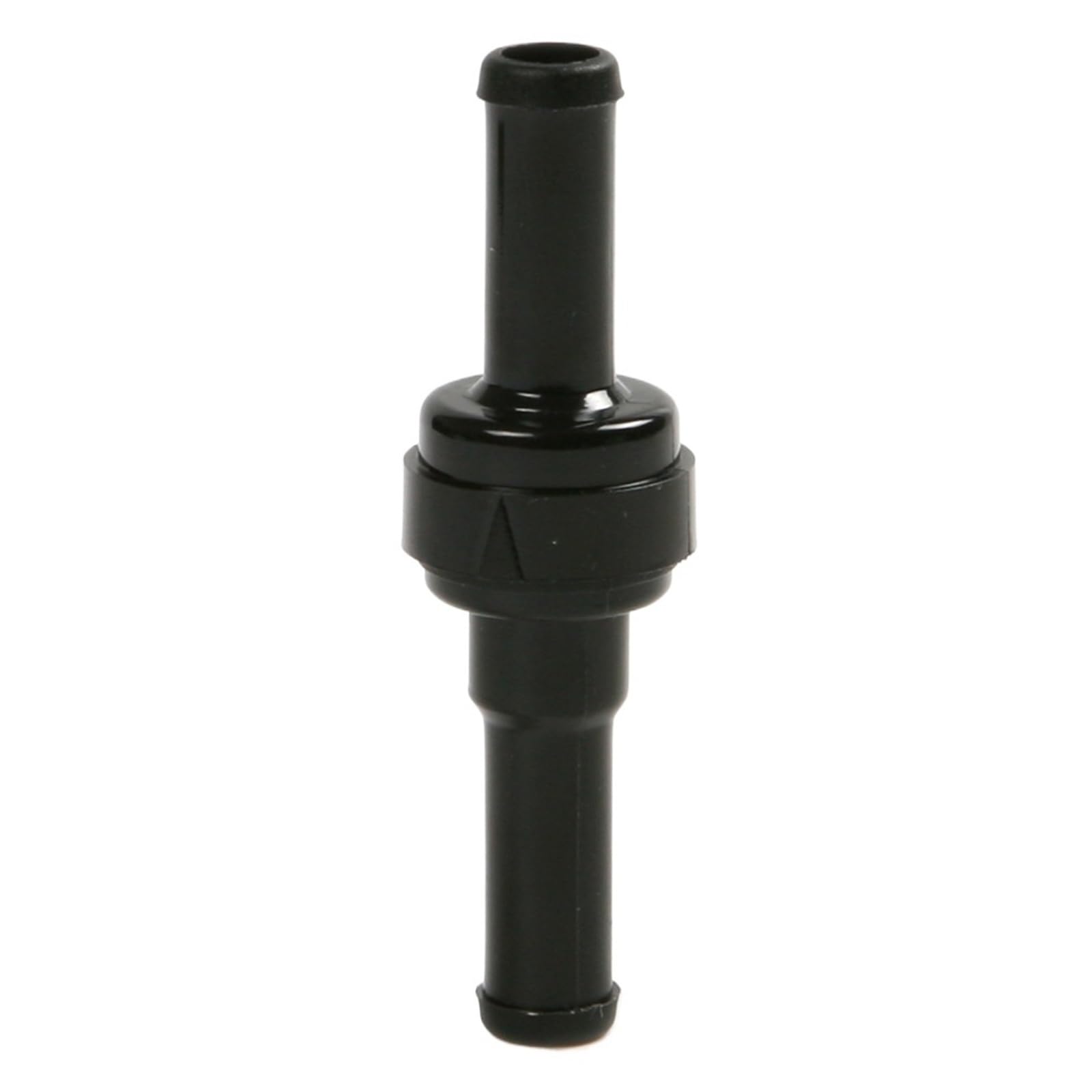 Clapet anti-retour 8mm en plastique noir pour carburant gasoil et eau