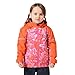 Helly-Hansen K Legend 2.0 Insulated Jacket - Kids Unisex Waterproof Winter Coat, Warm & Breathable, Outdoor Snow Gear, 181 Dragon Fruit Splash Camo Aop - 12