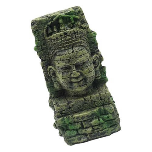 魚タンク人工ローマバストクラフトシミュレーションランドスケープ大きな置物魚タンク造園魚タンク