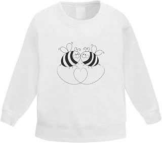 Azeeda 'Love Bees' Kid's Sweatshirt/Jumper (3-4 Years) (KW00024655)